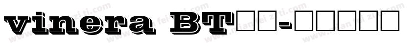 vinera BT字体字体转换